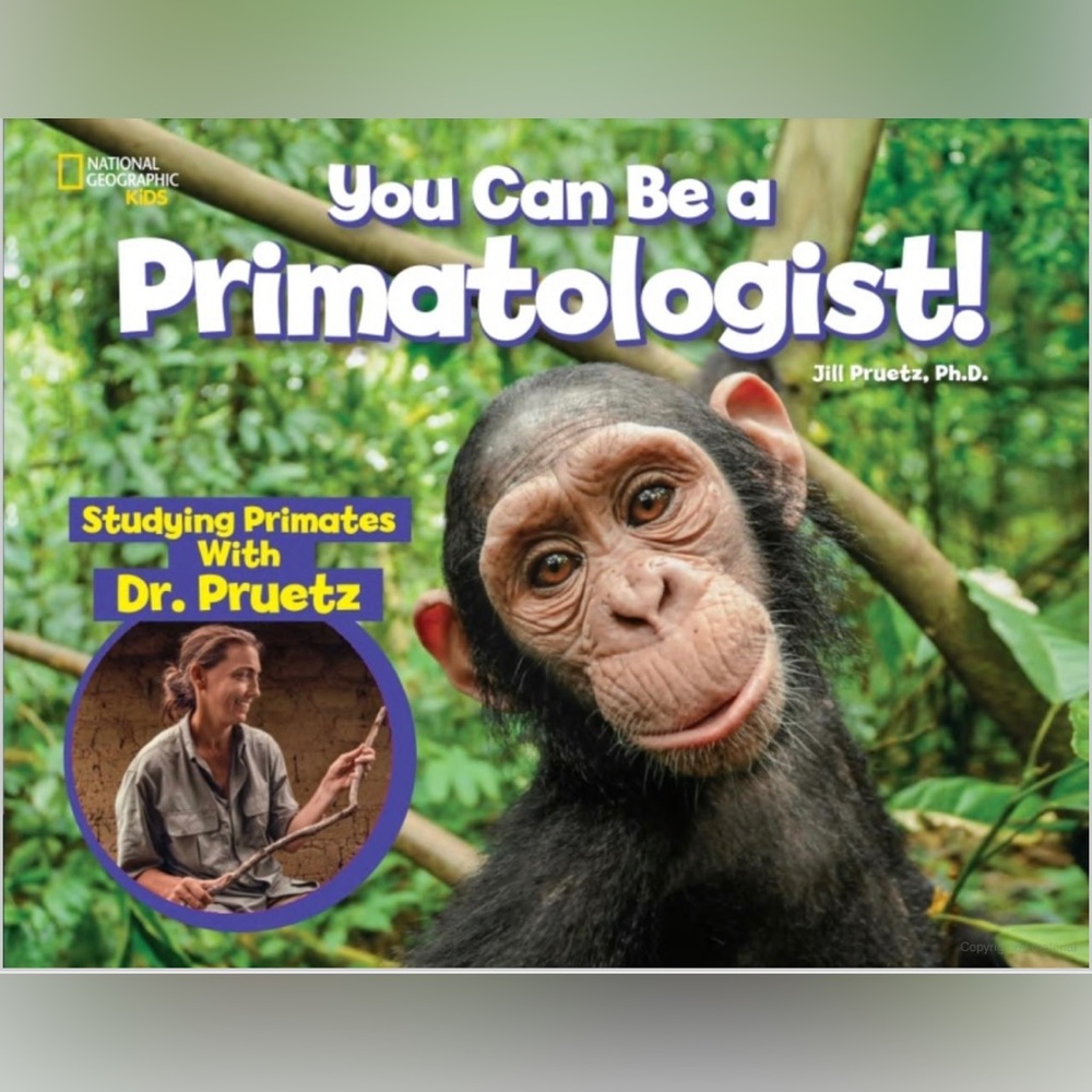 Personalized children’s book ‘You Can Be A Primatologist’ National Geographic …